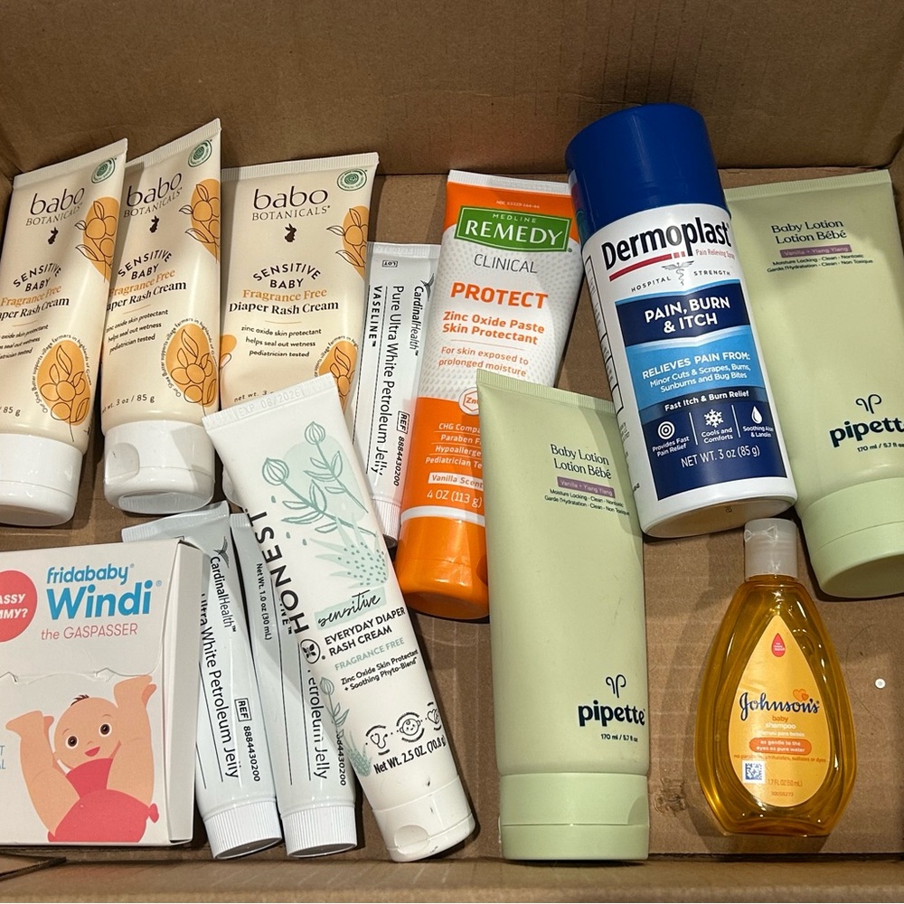 Pipette Baby Lotion & miscellaneous